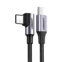 Ugreen USB Type C - USB Type C Power Delivery 60 W 20 V 3 A 1 m schwarz-graues Kabel (US255 50123)