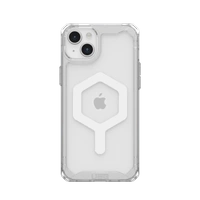 UAG Plyo MagSafe - Schutzhülle für iPhone 15 Plus kompatibel mit MagSafe (eisweiß)