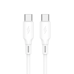 Jellico B24 PD 60W USB-C to USB-C cable 1m white