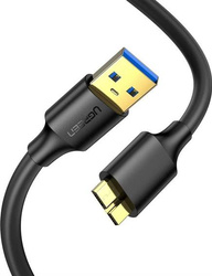 USB 3.0 - micro USB 3.0 cable UGREEN, 0.5m (black)