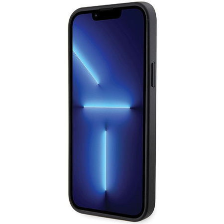 Hülle BMW BMHCP14M22GSLK iPhone 14 Plus 6,7" schwarz/schwarz Hardcase Grip Hot Stamp