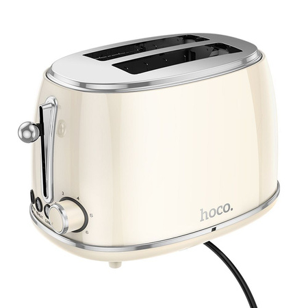 HOCO toster w stylu Retro 850W HE50 biały