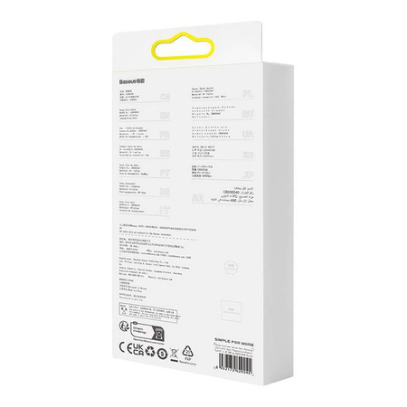 Kabel szybko ładujący Baseus USB-C do Lightning  Explorer Series 1m, 20W (fioletowy)