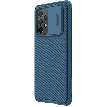 Nillkin CamShield Pro Case pancerne etui pokrowiec osłona na aparat kamerę Samsung Galaxy A73 niebieski