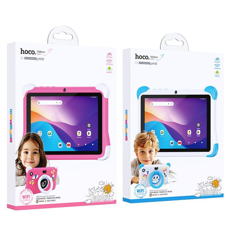 HOCO tablet dla dzieci 3GB / 32GB HD Android 14 HI10 różowy