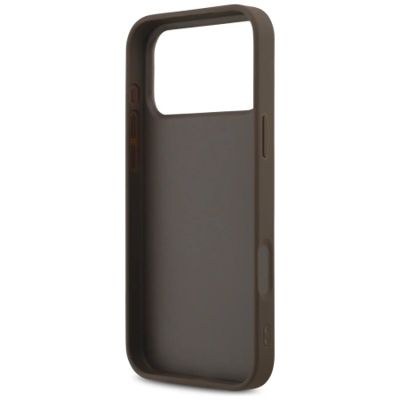 Guess 4G Classic Case for iPhone 17 Pro Max - Brown