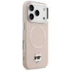 Karl Lagerfeld Choupette Pin MagSafe Case für iPhone 17 Pro Max - Pink