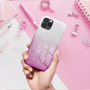 Futerał SHINING do SAMSUNG Galaxy A15 5G transparent/róż