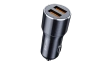 JELLICO Kfz-Ladegerät F9 36W 2xUSB QC3.0 schwarz