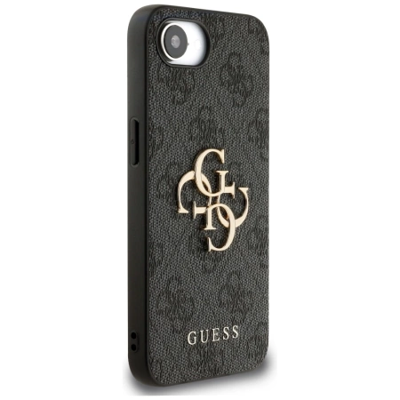 Etui Guess 4G Big Logo na iPhone 16e - czarne