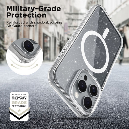 TECH-PROTECT FLEXAIR MAGSAFE IPHONE 16E GLITTER