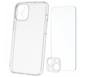 Etui do iPhone 14 Pro + Szkło na ekran + szkło na aparat