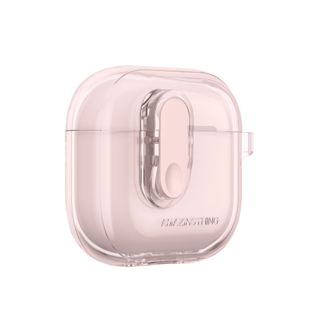 AmazingThing Minimal Case for AirPods 4 – Pink