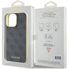 Guess 4G Charms Collection Hülle für iPhone 15 Pro Max – Grau