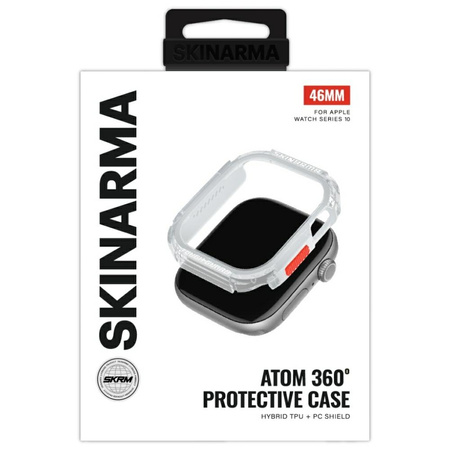 Etui Skinarma Atom do Apple Watch 46mm   frost