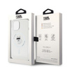 Karl Lagerfeld nakładka do iPhone 15 6,1" KLHMP15SHFCCNOT transparentna HC Magsafe IML C