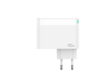 Ładowarka Sieciowa GaN 100W 1x QC3.0 USB + 2x PD USB-C Jellico C118 biała