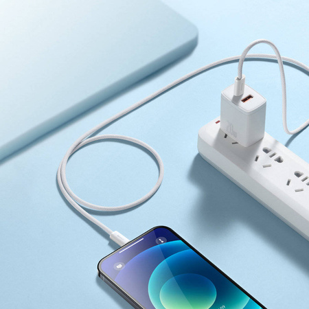 Baseus Dynamic kabel USB Typ C - Lightning Power Delivery 20W 2m  niebieski (CALD000103)