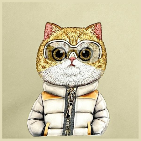 Nimmy Nerka na ramię khaki Crossbody      Cool&Cute 2.0 Cat