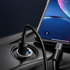 Baseus Tiny Star PPS mini inteligentna ładowarka samochodowa USB 30W Quick Charge 3.0 szary (VCHX-A0G)