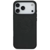 Mercedes Leather Vintage Logo MagSafe Case for iPhone 17 Pro Max - Black