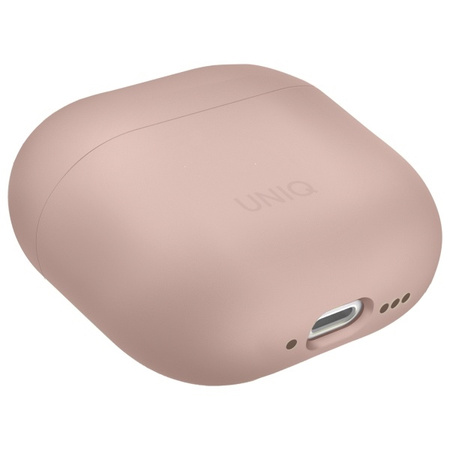 UNIQ etui Lino AirPods 4 Silicone różowy/pink blush