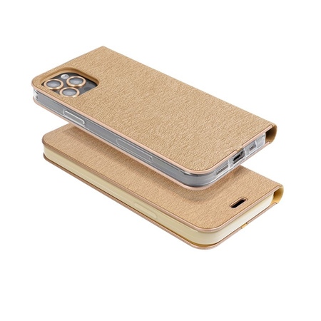 Kabura LUNA Book Gold do SAMSUNG A35 5G złoty