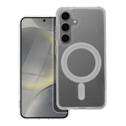 Futerał Clear Mag Cover kompatybilny z MagSafe do SAMSUNG S24