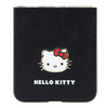 Hello Kitty HKHCZF5PGHDLMK Z Flip5 F731 czarny/black hardcase Metal Logo Kitty Head
