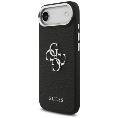 Etui Guess Grained Big 4G Classic Logo na iPhone 17 Air - czarne
