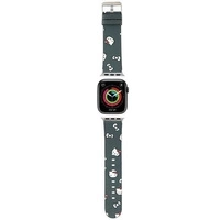 Hello Kitty Heads & Bows Pattern Armband für Apple Watch 38/40/41 mm – Schwarz