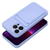 Futerał CARD CASE do IPHONE 13 Pro fioletowy