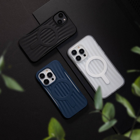 Raptic X-Doria Clutch Case iPhone 14 Plus mit MagSafe Rückseite schwarz