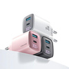 USAMS Ład. siec. CC229 30W GaN USB-C/USB-A Fast Charging XC Series czarny/black CC229TC01