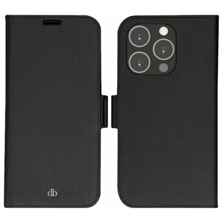 Etui dbramante 1928 New York 2w1 Wallet   do iPhone 14 Pro czarny/black