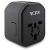 TUMI TUTA20WMSLK Travel Adapter 20W USB-C / 2xUSB-A czarny/black