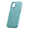 iCarer Litchi Premium Leather Case iPhone 14 Plus Magnetic Leather Case with MagSafe Green (WMI14220711-GN)