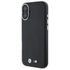 Original Handyhülle IPHONE 16 BMW Hardcase M Smooth Full Wrapped Metal MagSafe (BMHMP16S23PMWK) schwarz
