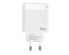 JELLICO wall charger C79 GaN PD 65W 2xUSB-C + 1xUSB QC3.0 White
