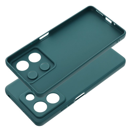 Futerał MATT do XIAOMI Redmi Note 13 5G ciemnozielony