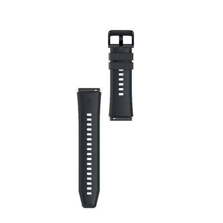 Silicone Strap for Huawei Watch GT 2 / 3 / 4 / 2 Pro / 3 Pro / 4 Pro / GT 2e - Black