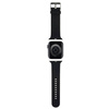 Pasek do APPLE WATCH 4 / 5 / 6 / 7 / 8 / SE (38 / 40 / 41 MM) Karl Lagerfeld Strap 3D Rubber Karl&Choupette Heads (KLAWMSLKCNK) czarne