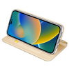 Dux Ducis Skin Pro Holster Flip Cover für iPhone 14 Pro Max gold