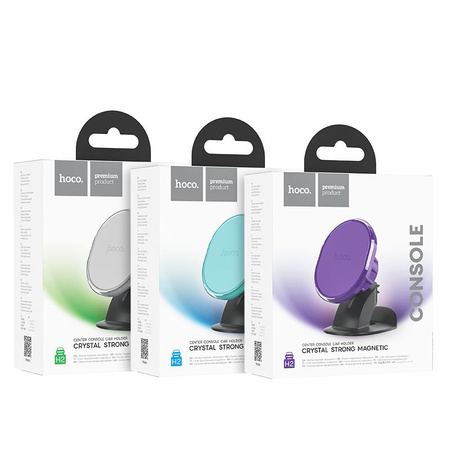 HOCO uchwyt samochodowy do deski Crystal H2 fioletowy