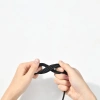 Baseus Tungsten Gold cable USB-A - USB-C 480Mb/s 100W 2m black (CAWJ000101)