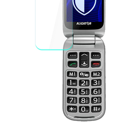 Aligator V650 Senior - 3mk FlexibleGlass Pro