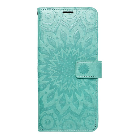 Kabura MEZZO Book do SAMSUNG A22 5G mandala zielony