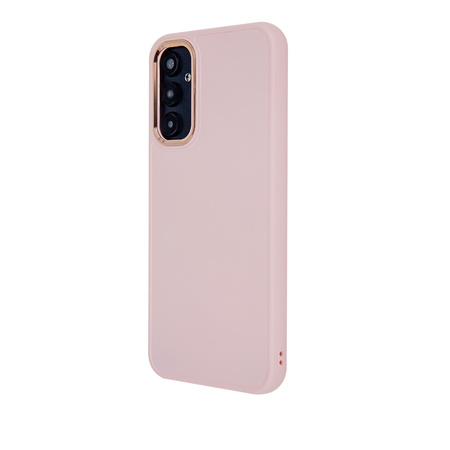 Nakładka Satin Elegant do iPhone 15 Pro Max 6,7" różowa