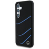 Original Handyhülle SAMSUNG GALAXY S25 Mercedes Silicone Contrasted Curves MagSafe schwarz