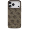 Guess 4G Classic Case for iPhone 17 Pro Max - Brown
